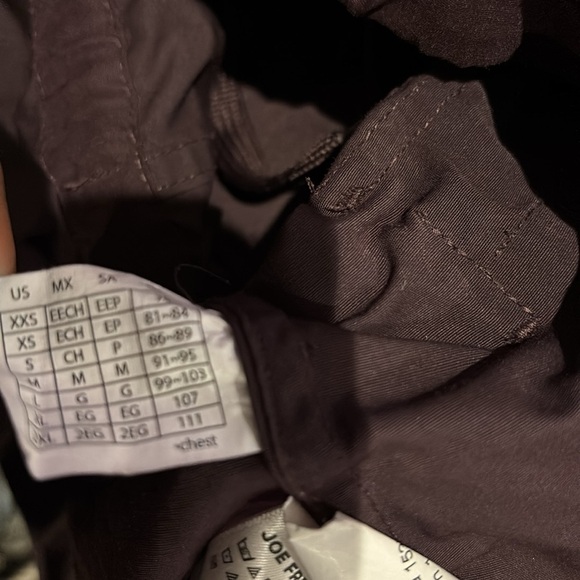 Joe fresh burgundy light jacket Sz Small - Picture 6 of 14